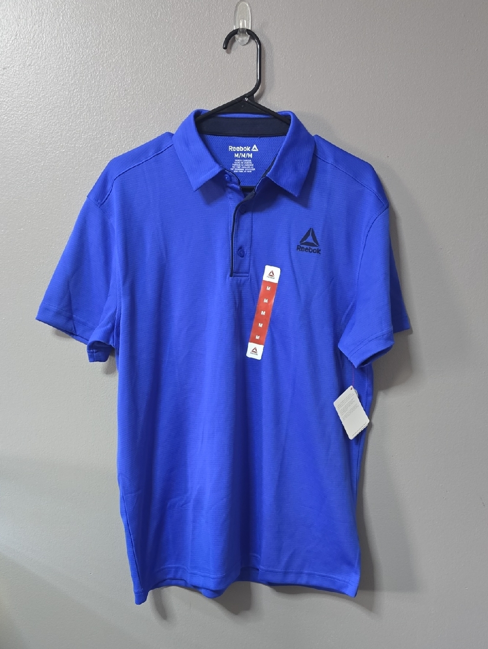 Reebok Men's Medium Short Sleeve Golf Polo Shirt New w/ Tags!